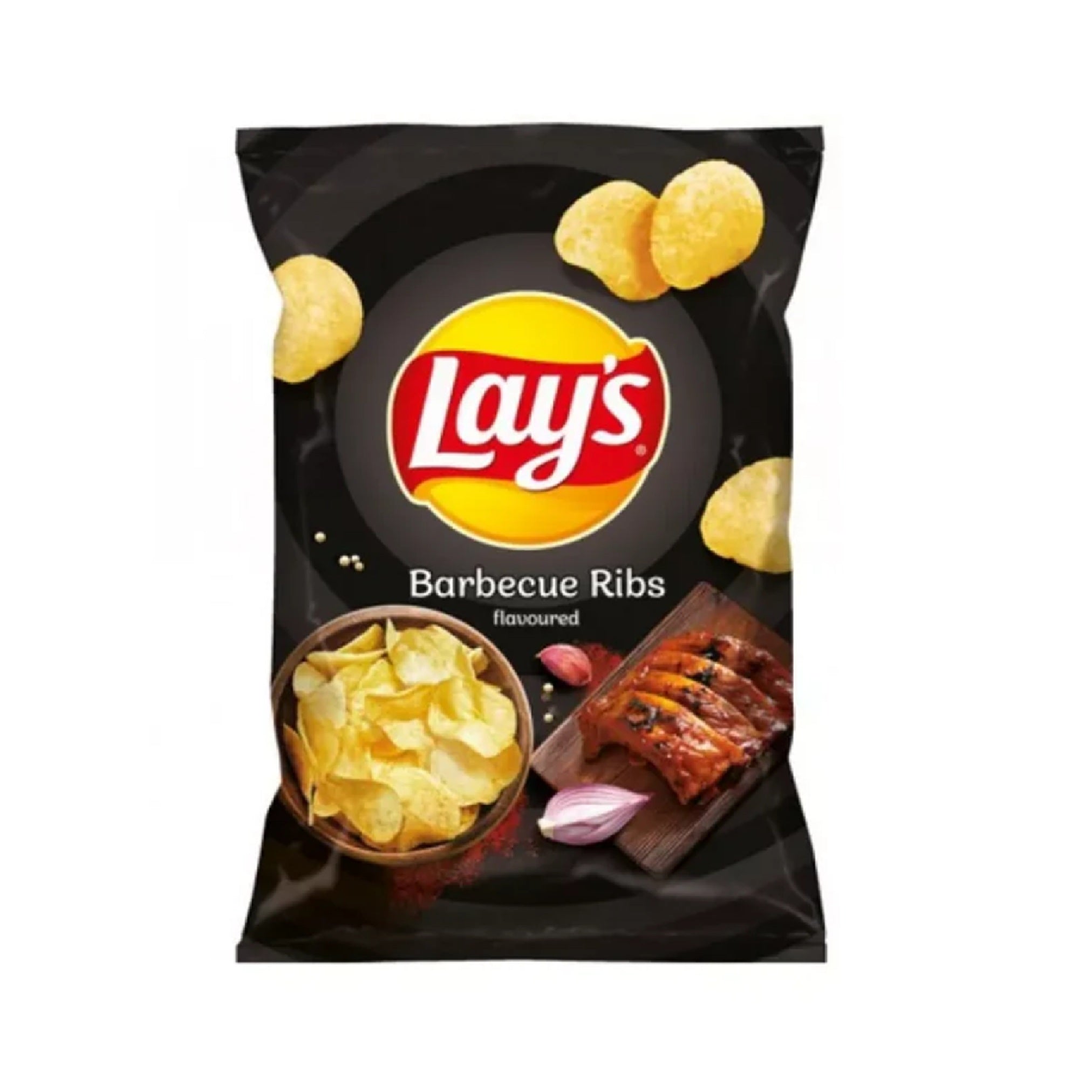 Lay's Barbecue Ribs Flavoured Crisps 130g