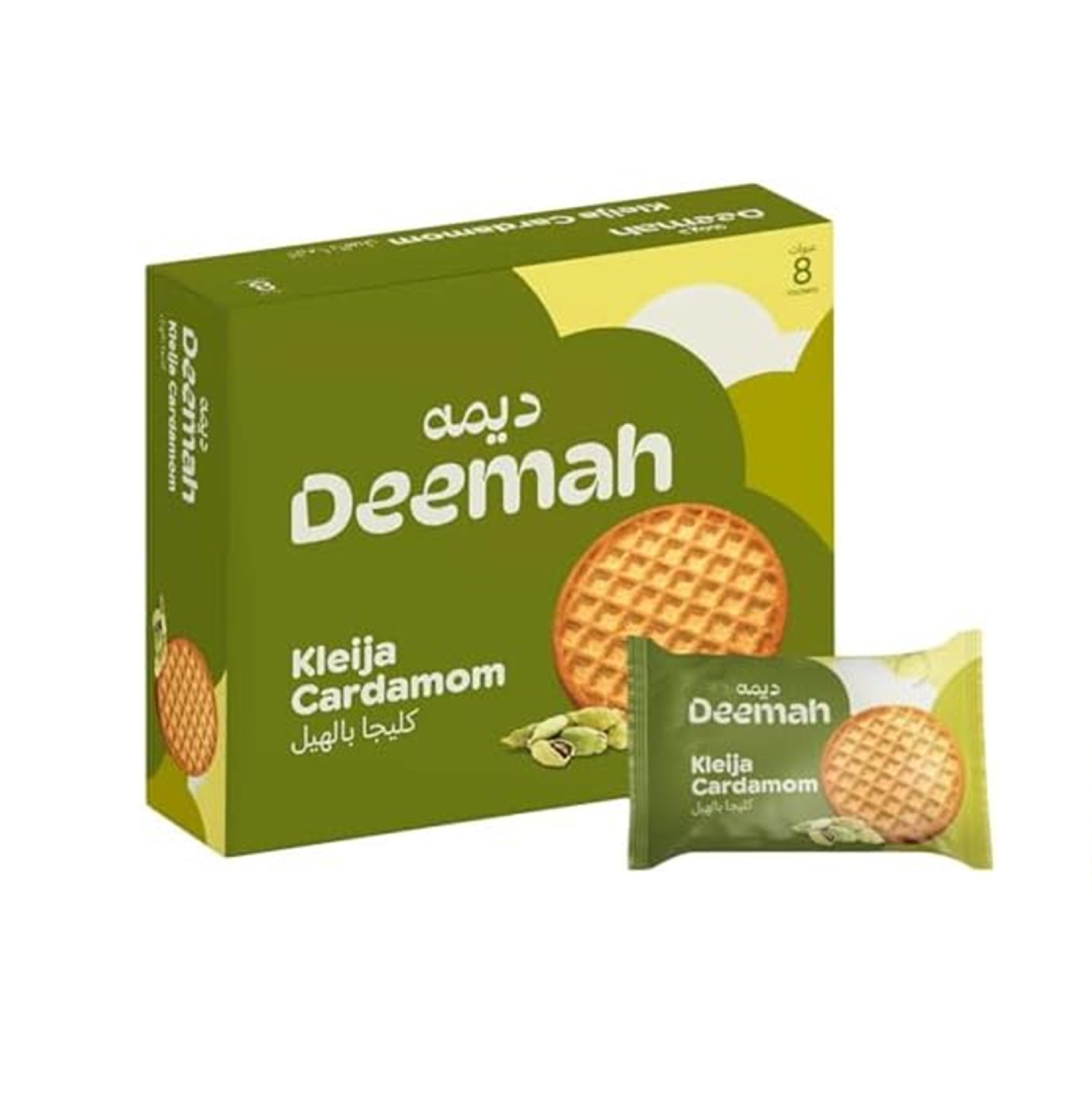Deemah Kleija Cardamom 8 X 62 g