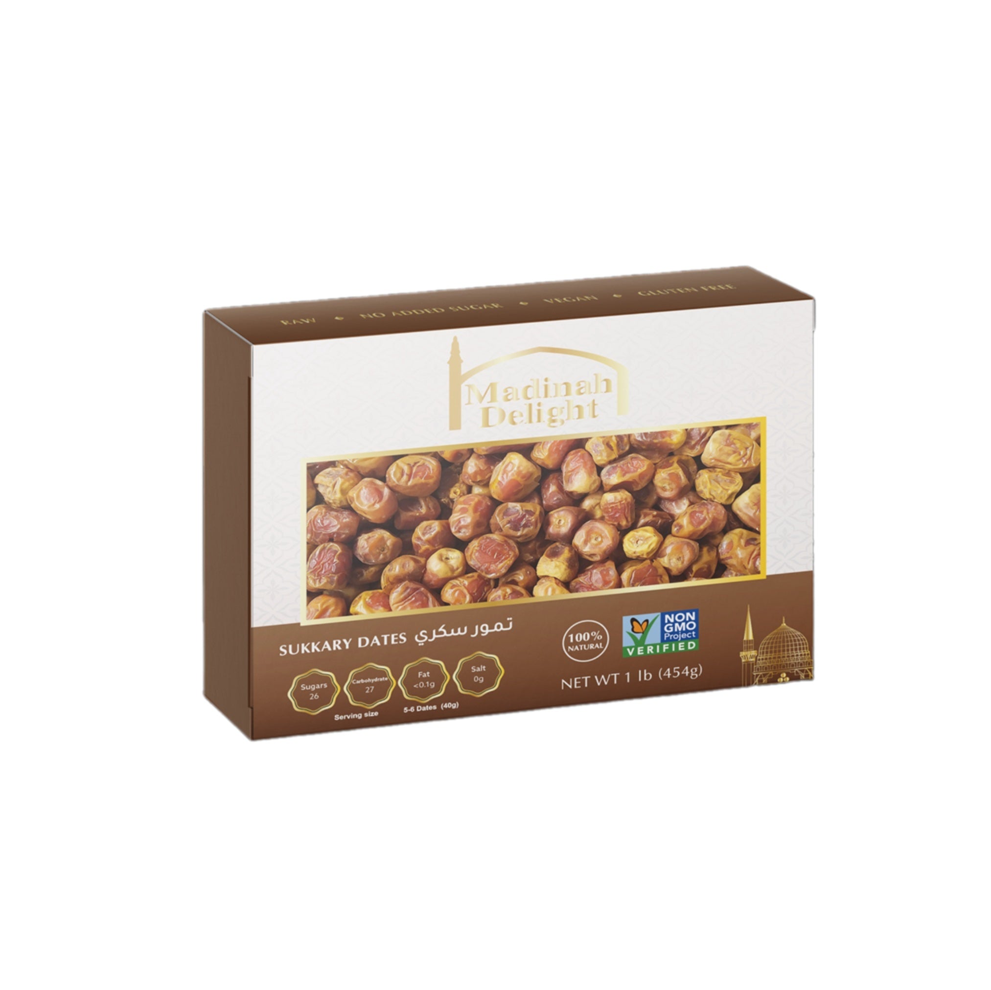 Al Madinah Delight Sukkary Dates 454g