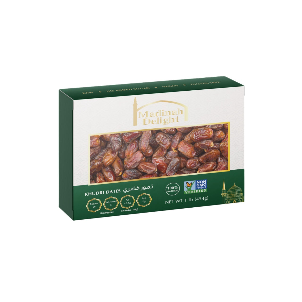 Al Madinah Delight Khudry Dates 454g