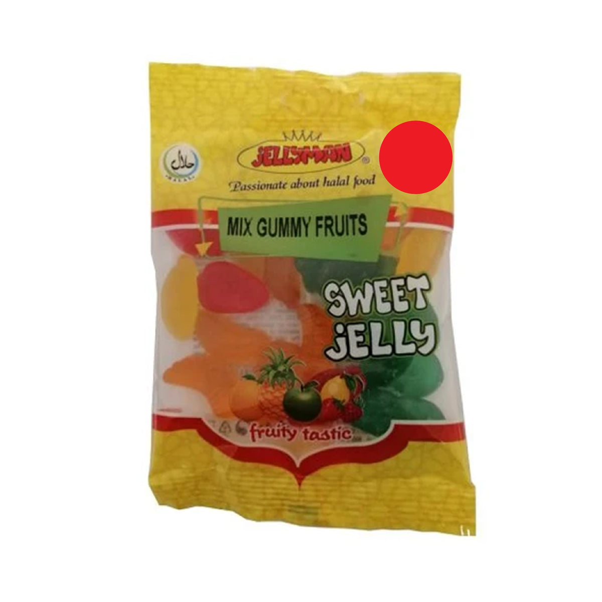 Jellyman Mix Gummy Fruits 80g