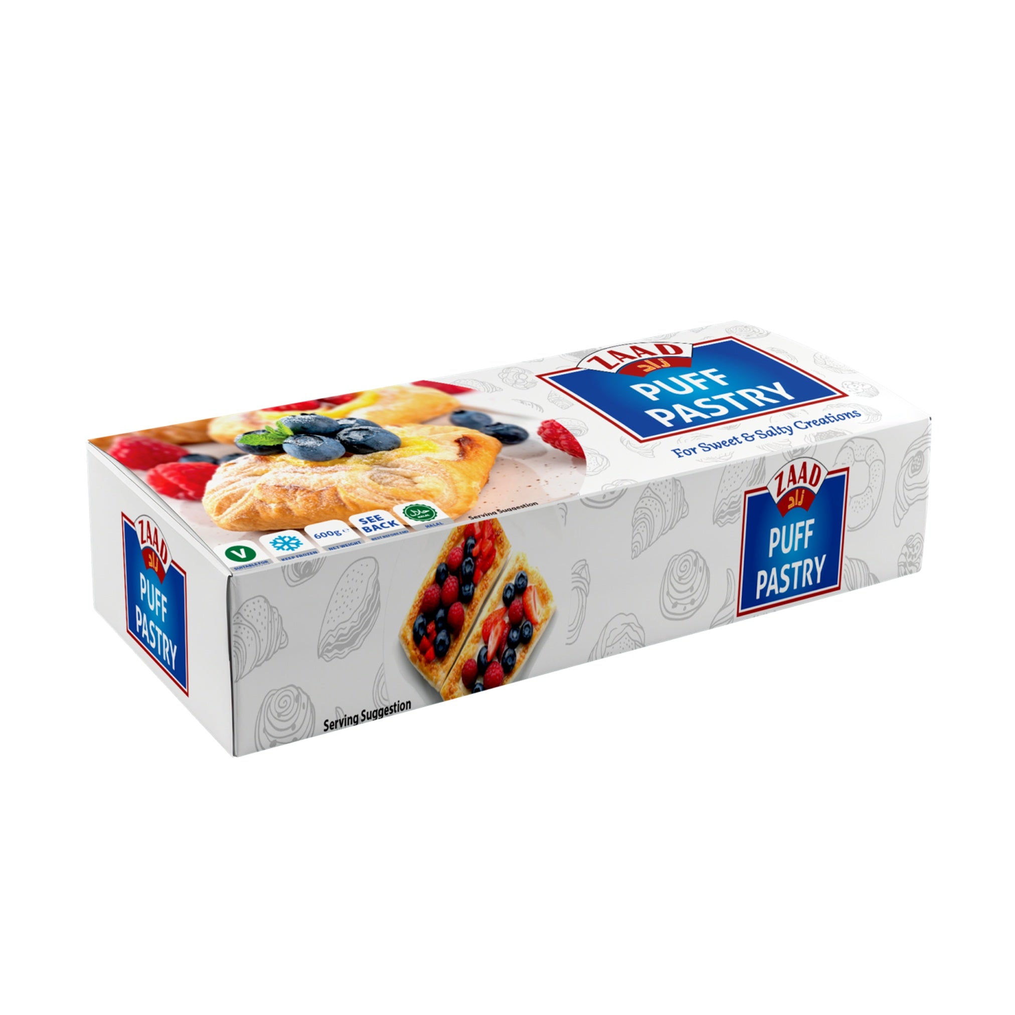 Zaad Puff Pastry 600g