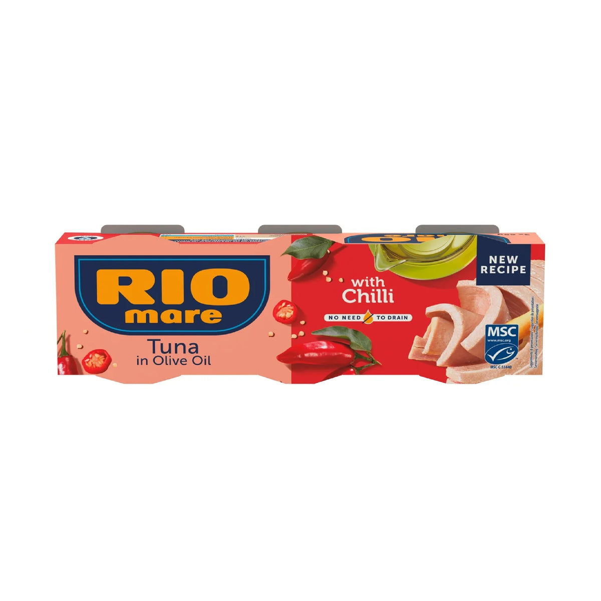 Rio mare Tuna in Olive Oil With Chilli 3 x 65g