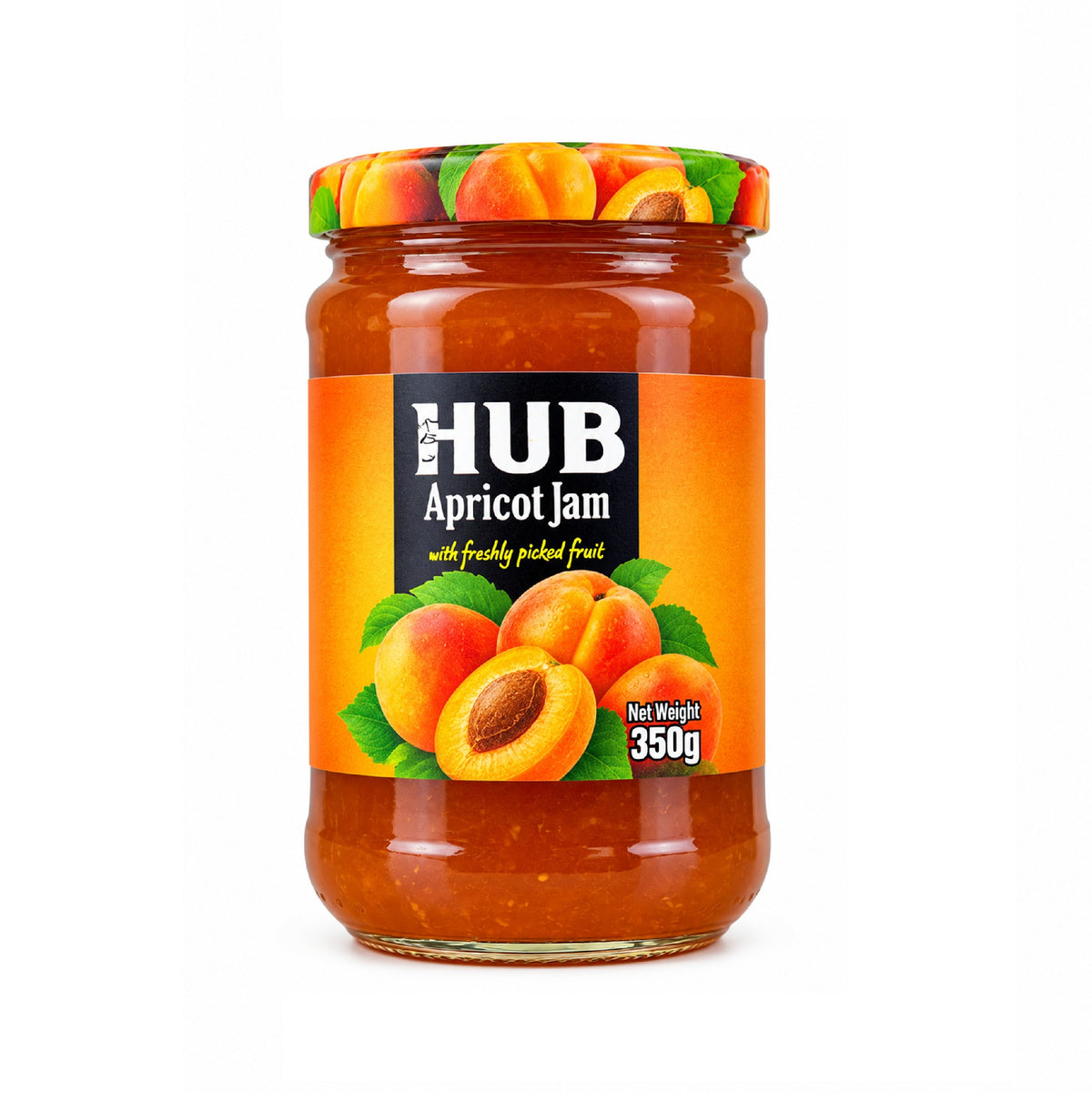 Hub Apricot Jam 350g