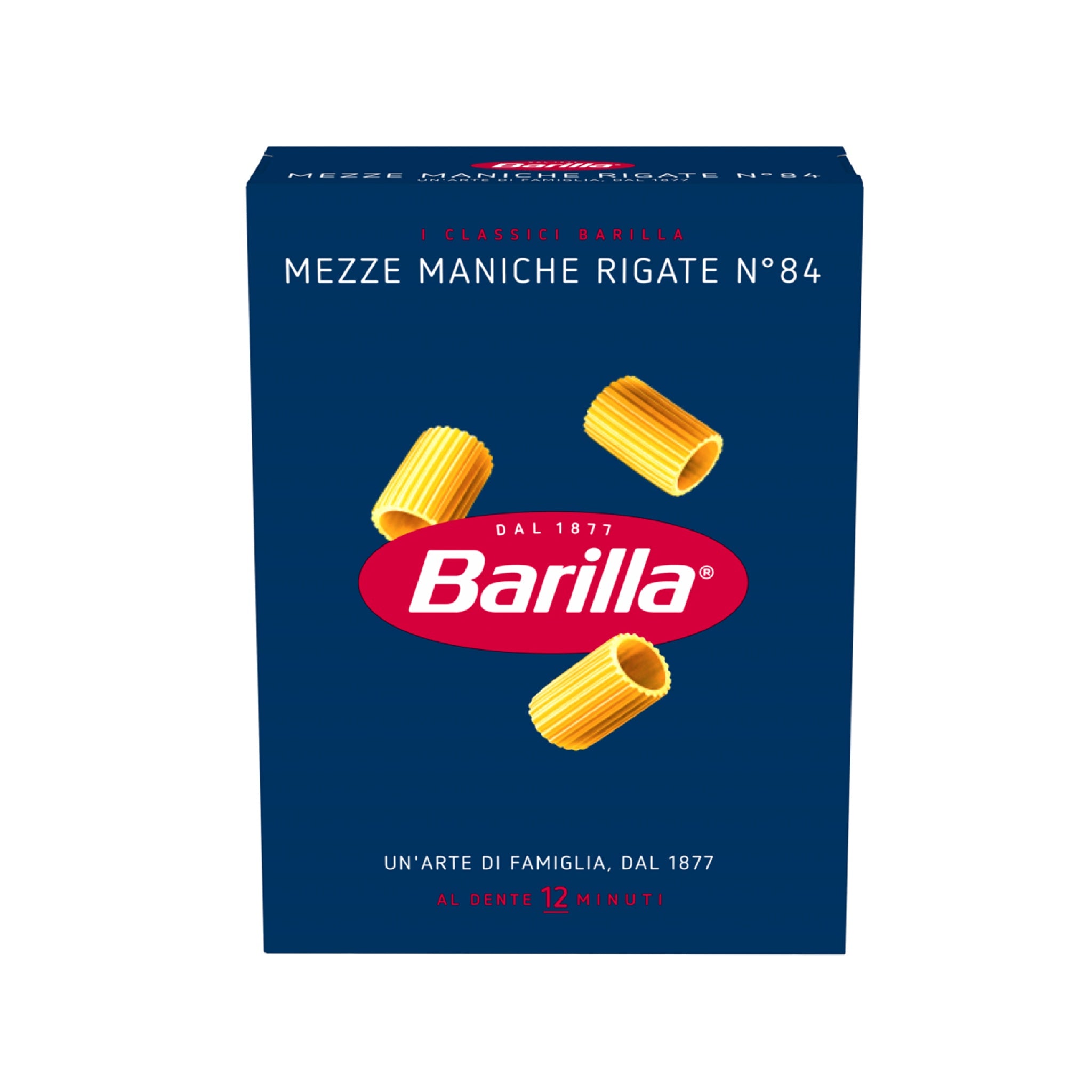 Barilla Mezze Maniche Rigate N84 Pasta 500g