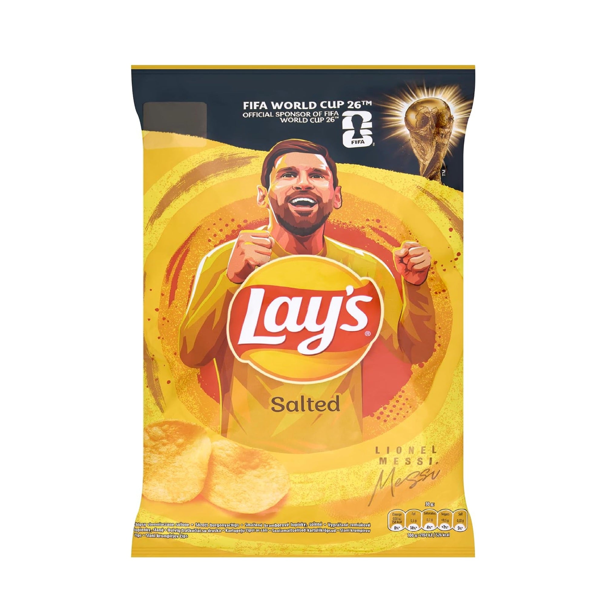 Lay's Salted Flavoured Crisps 130g