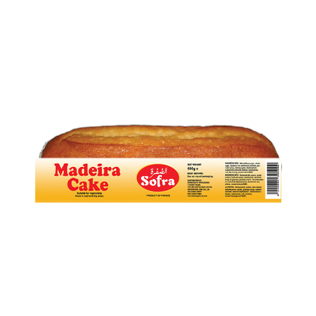 Sofra Madeira Cake 600g – DamasGate.store